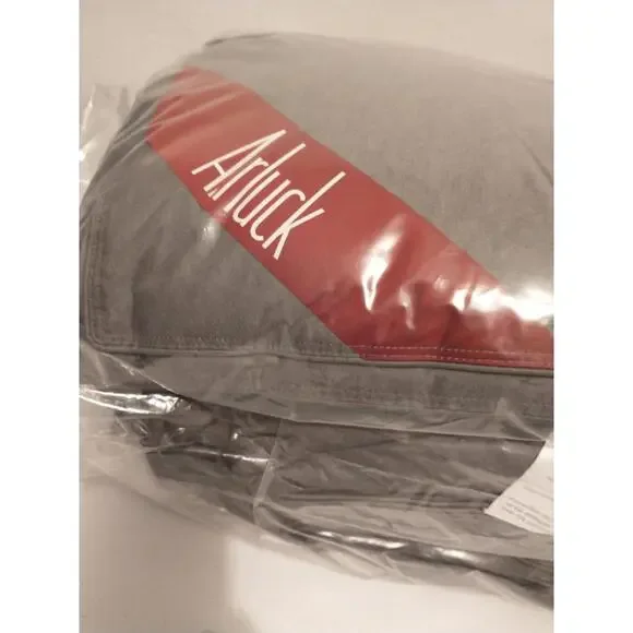 Airluck Luxury Feather Down Comforter King Size, Medium Warm All Seasons Gray